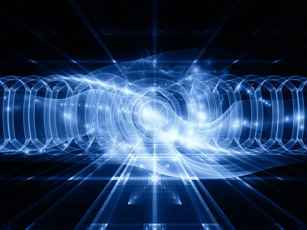 Lights of the Sine Wave — Stock Photo, Image