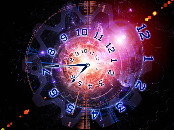 Universo do relógio — Fotografia de Stock