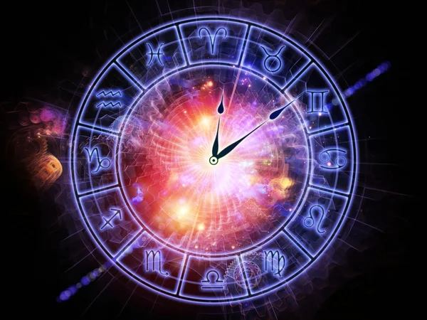 Zodiac klocka — Stockfoto