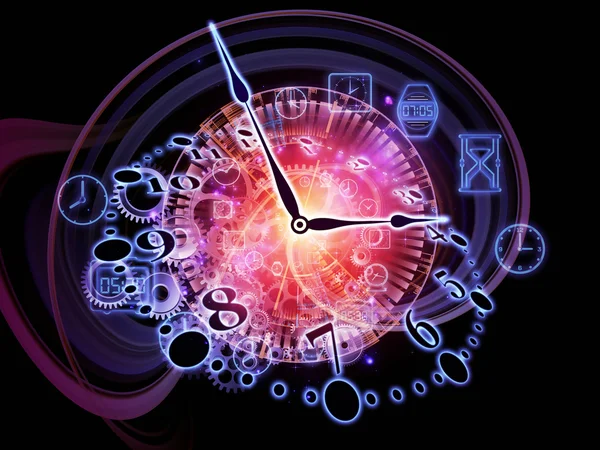 Clock dynamic — Stock Photo, Image