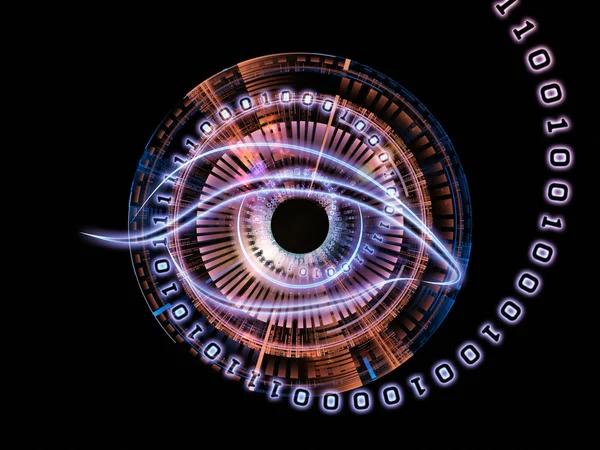 stock image Digital eye