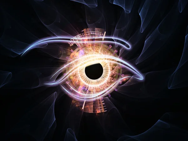 Olho de singularidade — Fotografia de Stock
