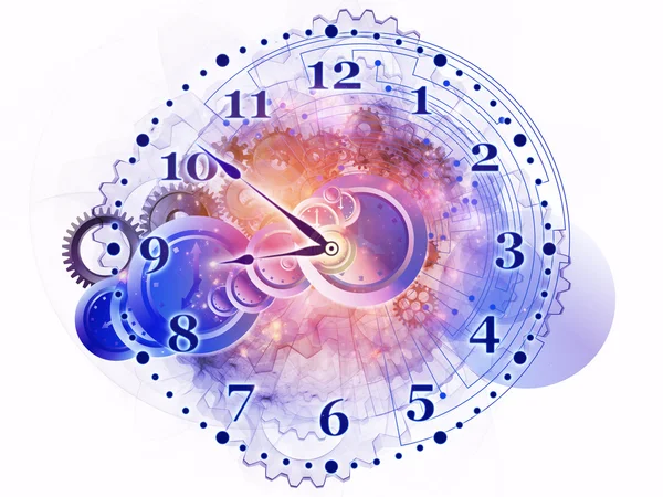 Time background Stock Image