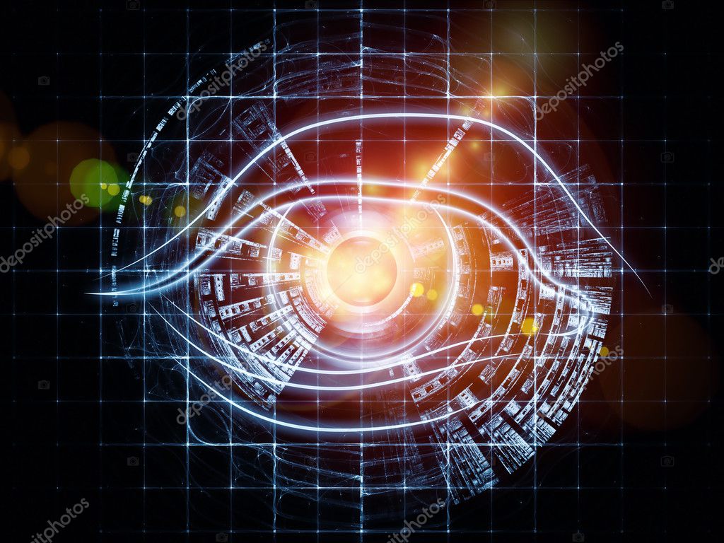 Eye of digital progress — Stock Photo © agsandrew 11358924