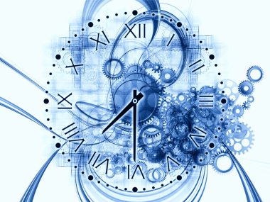 Time abstraction clipart