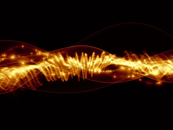 Анотація звук еквалайзер — стокове фото