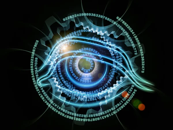 Eye of technology — Stock Photo, Image