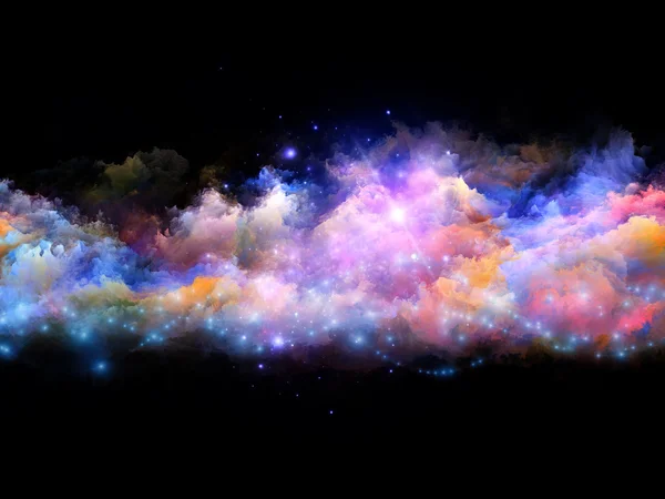 抽象的な雲と光 — ストック写真