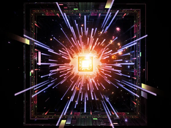 Energy of CPU — Stock Photo, Image