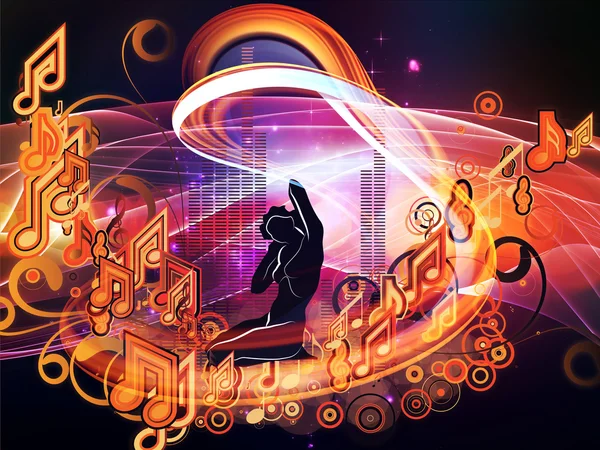 Magie van de muziek — Stockfoto