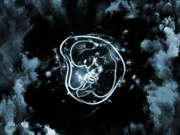 Conceptual Unborn Child — Stock Photo, Image