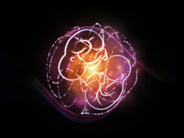 Glow of the Fetus — Stock Photo, Image