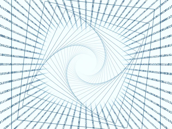 Geometri vortex — Stockfoto