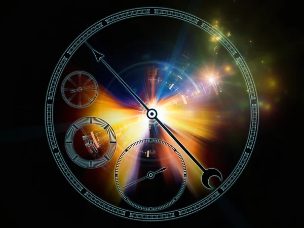 Lichter des Chronometers — Stockfoto