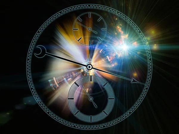 Visualisering av kronometern — Stockfoto