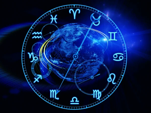 Astrologi dial — Stockfoto