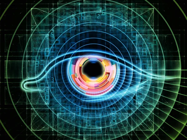Технология глаз — стоковое фото