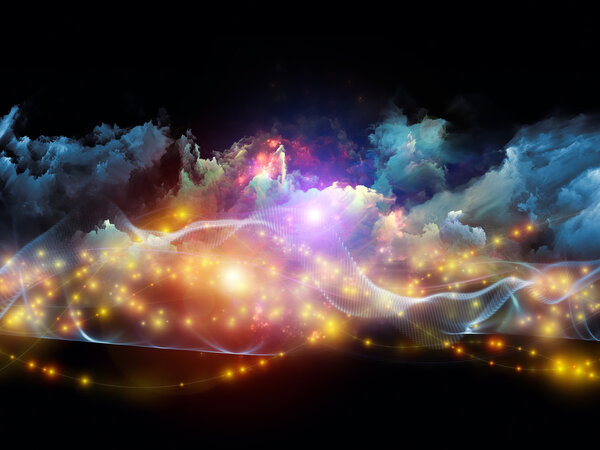 Worlds of fractal foam