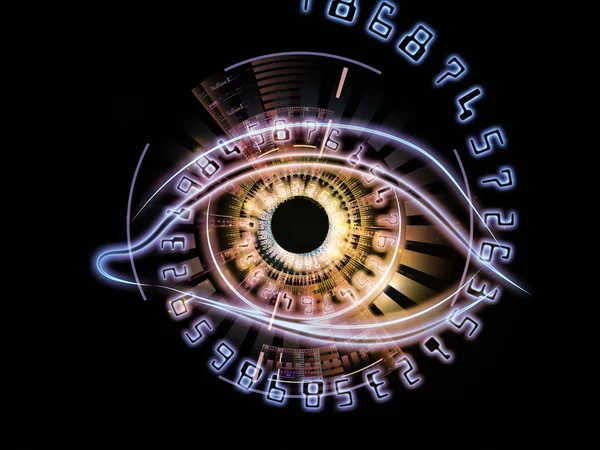 Stock image Digital eye