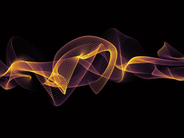 正弦波の領域 — ストック写真