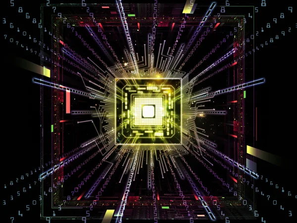 Paradigma des Computers — Stockfoto