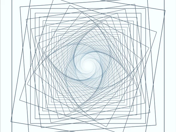 Geometri vortex — Stockfoto