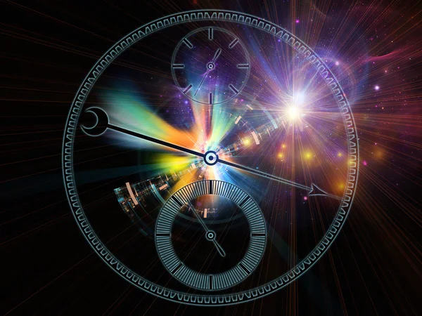 Φώτα της το χρονόμετρο — Φωτογραφία Αρχείου