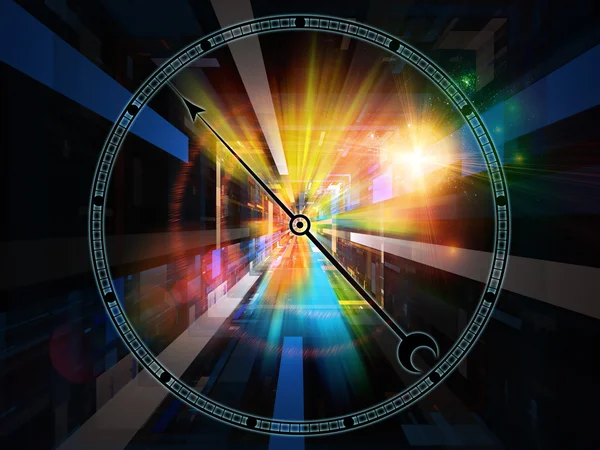 Visualisering av kronometern — Stockfoto