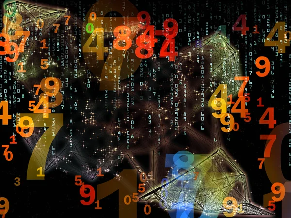 stock image Propagation of Numbers