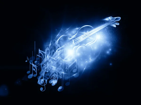 Światła muzyki — Zdjęcie stockowe