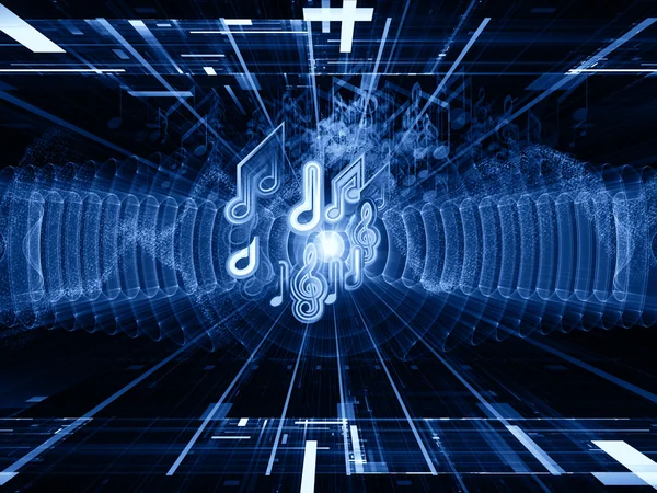 Musical energy — Stock Photo, Image
