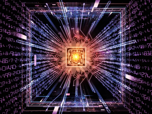 Energy of Computer — Stock Photo, Image