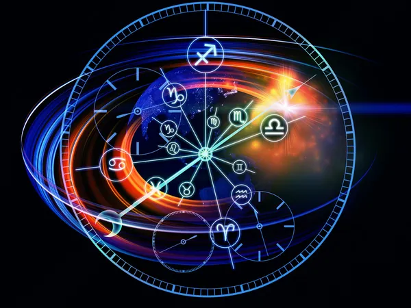 Astrologia wybierania — Zdjęcie stockowe
