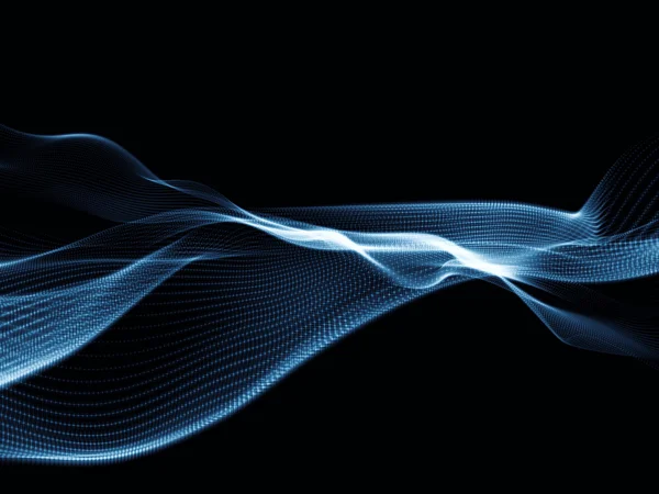 仮想の正弦波 — ストック写真