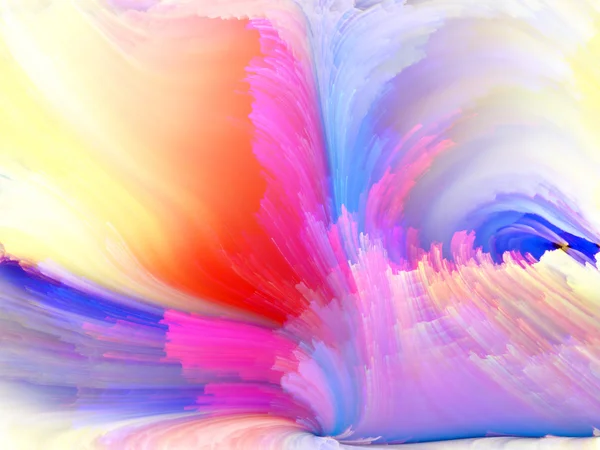 Arranjo de pintura fractal — Fotografia de Stock