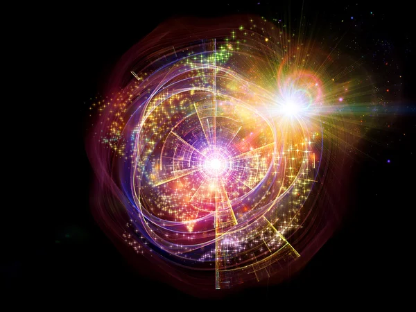 Light Disc Nebulae — Stock Photo, Image