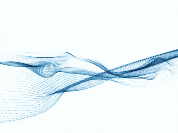 仮想の正弦波 — ストック写真