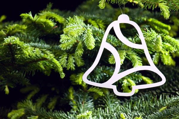 Bell vorm kerst ornament — Stockfoto