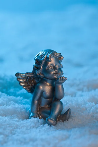 Angel in the snow — Stock Photo, Image