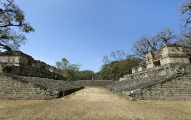 Maya ruins Copan clipart