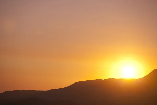 stock image Sunset in mountain