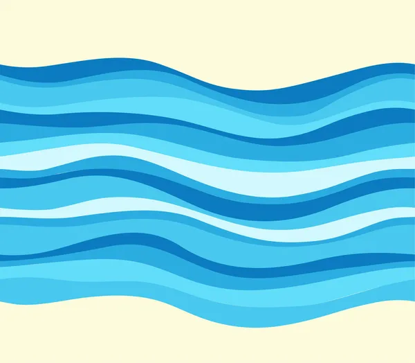 Безшовні хвиля візерунки — стоковий вектор