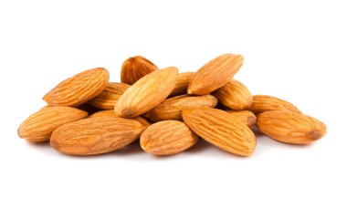 Heap of almond nuts clipart