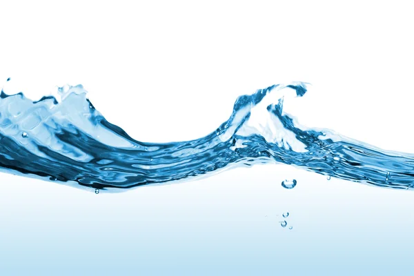 Κύματα μπλε νερό — Φωτογραφία Αρχείου