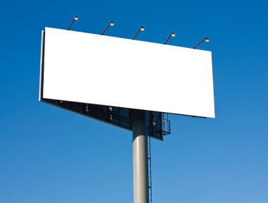 Blank big billboard clipart