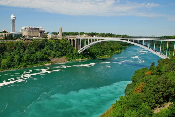 stock image Rainbow bridge, Niagara Falls