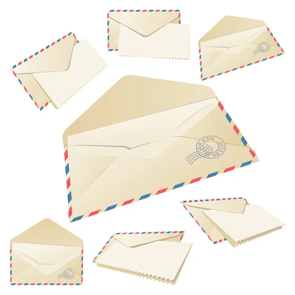 Старая почта — стоковый вектор