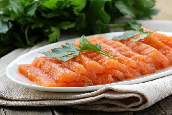 Cultivo elite de salmón salado de pescado rojo —  Fotos de Stock