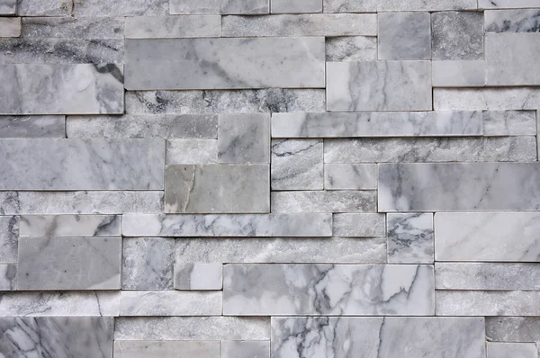 stock image Contemporary marble brick wall