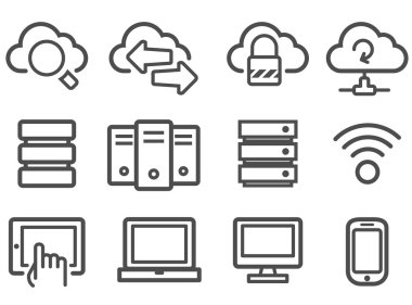 bulut bilgi işlem simgeleri